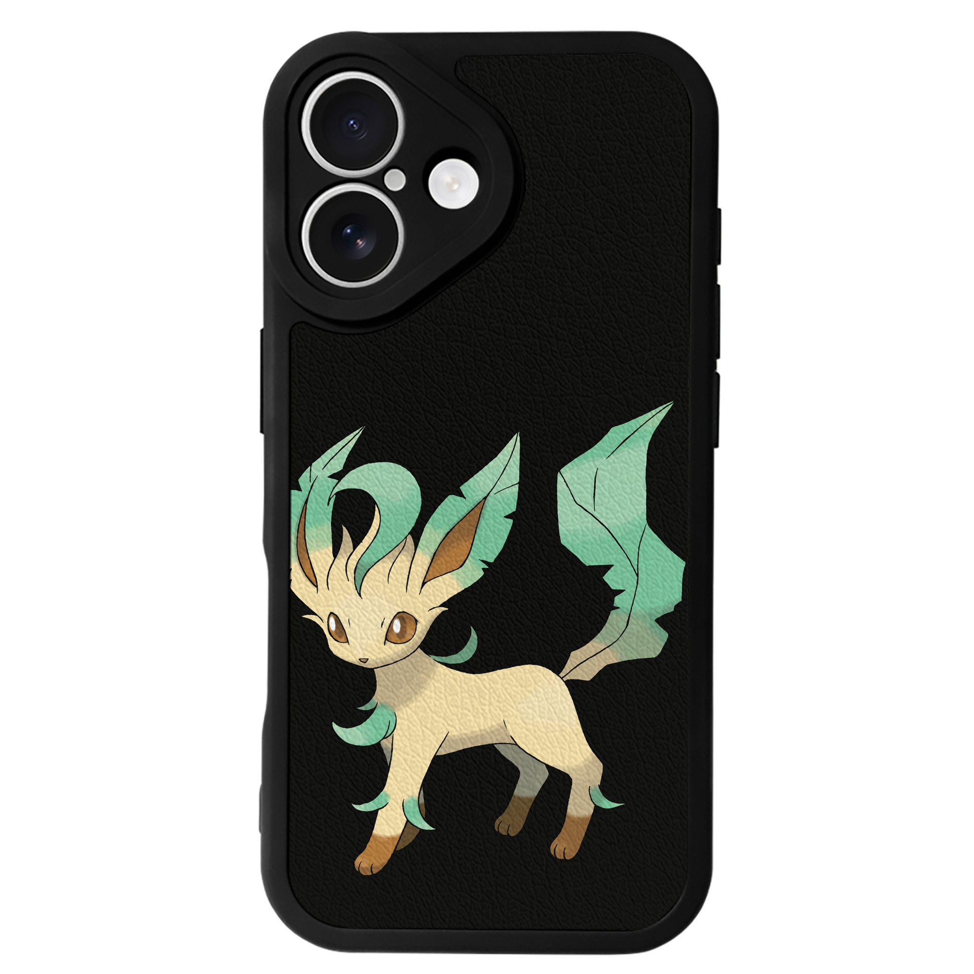 （画像用） ポケットモンスター Pokémon 【iPhone 16シリーズ対応】シリコンスマホケース（レザー調） 材質：シリコン